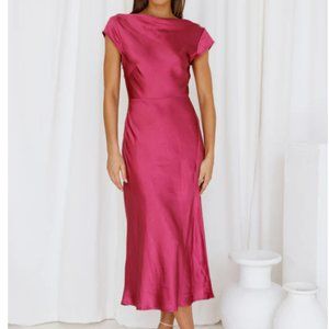 NWT Midi Dress Pink S